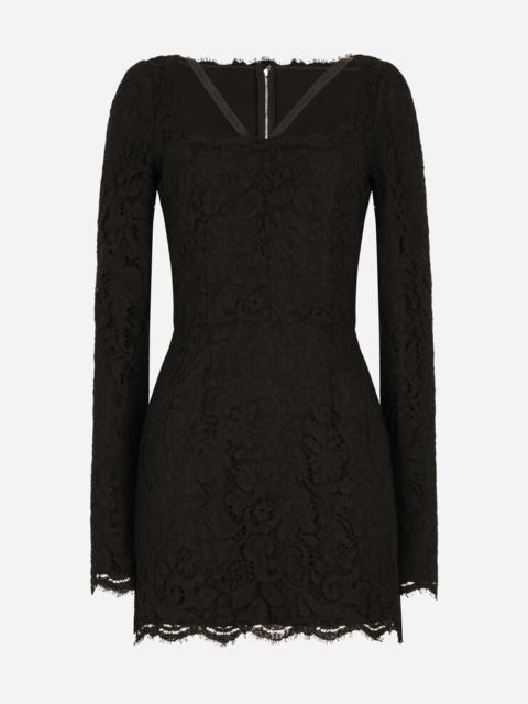 Dolce & Gabbana Short lace dress