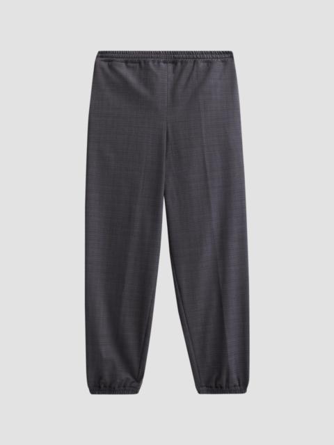 Moschino Men's Plaid Jogger Trousers - Violet