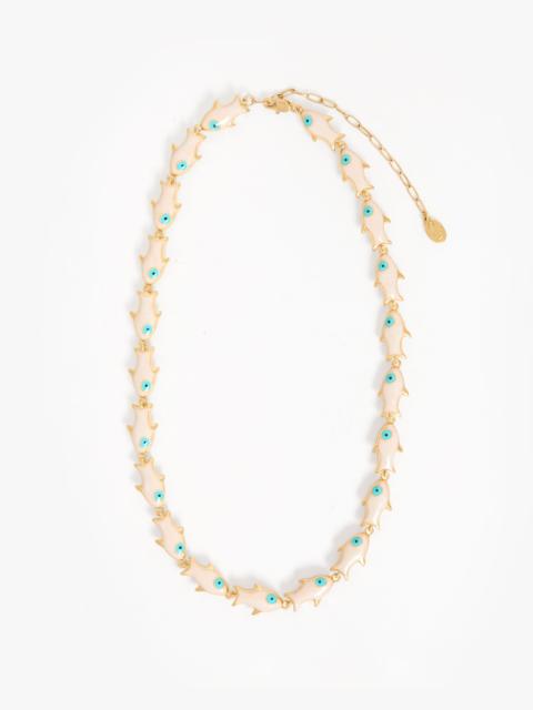Clare V. Pearl Sardine Necklace