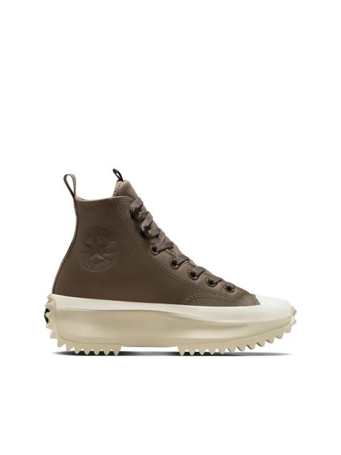 Converse Run Star Hike Weatherized leather sneakers
