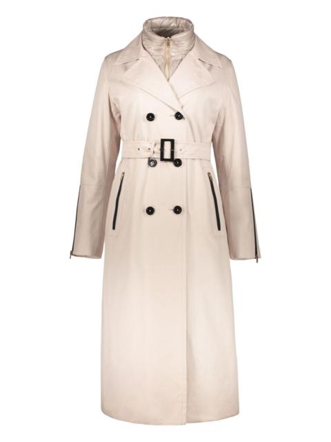 Herno button double-breasted trench coat