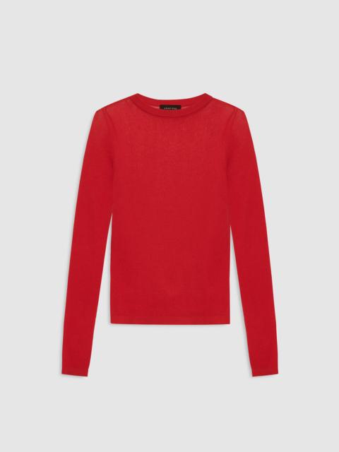 ANINE BING Tiana Sweater - Tango Red