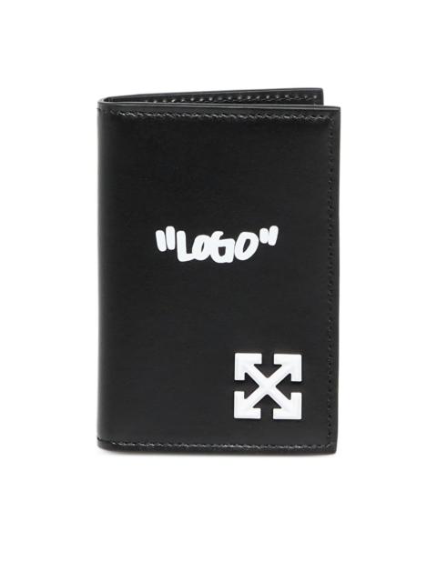 Off-White "Logo" card holder
