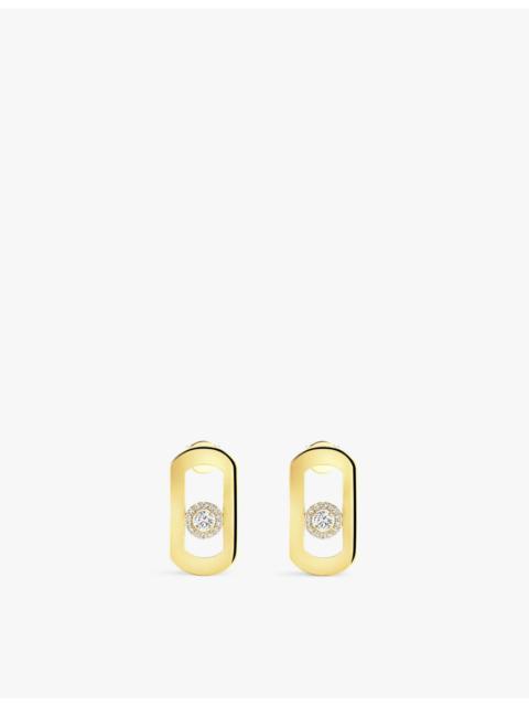 MESSIKA So Move 18ct gold and 0.23ct diamond earrings
