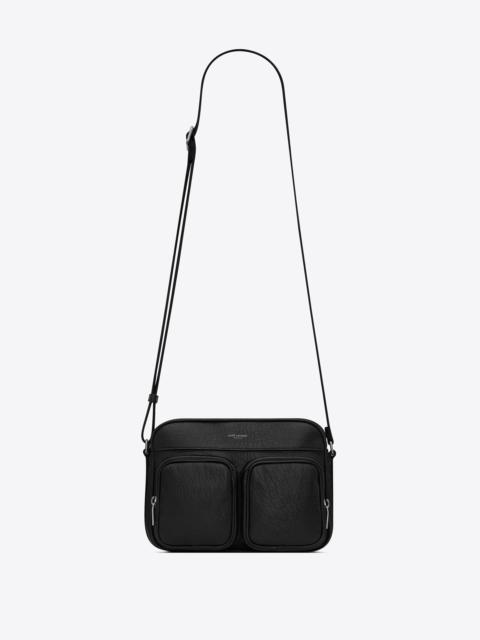 city saint laurent camera bag in grained leather