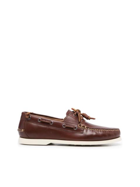 Polo Ralph Lauren Merton leather boat shoes