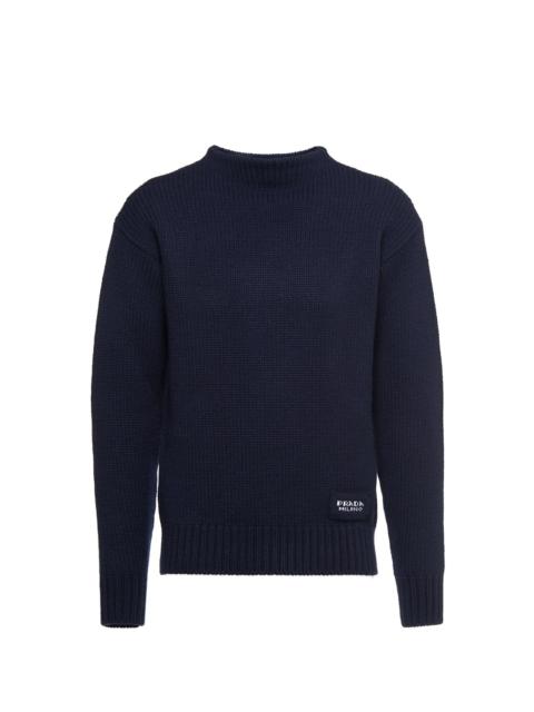 Cashmere boat-neck sweater