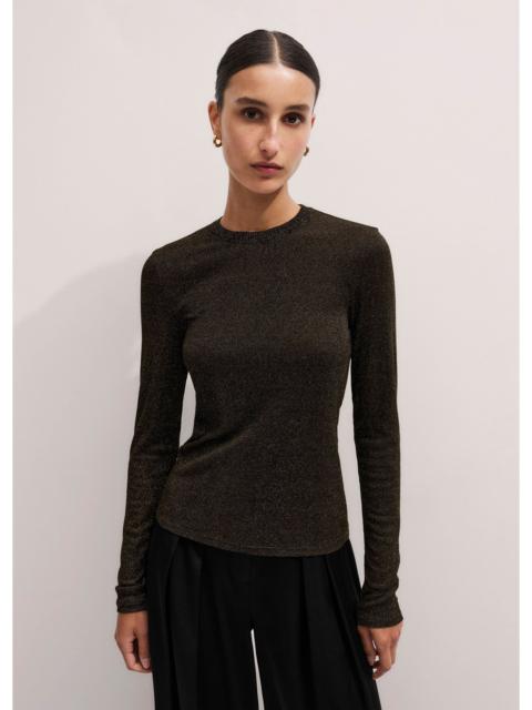 ME+EM Metallic AM-PM Top