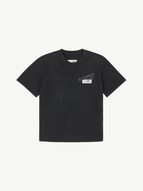 MM6 Maison Margiela Taped label cotton T-shirt