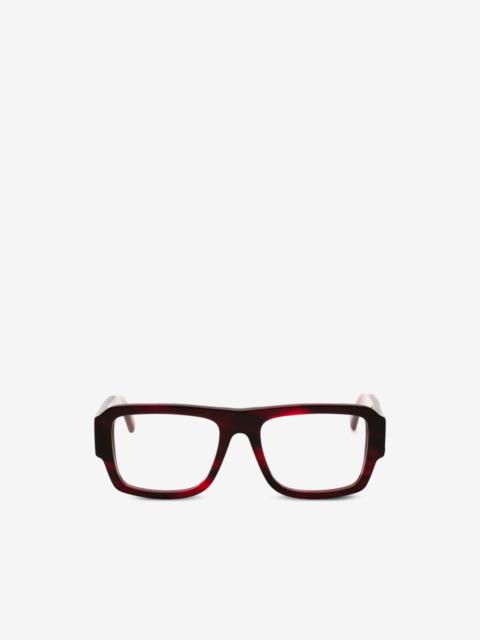 MCM rectangular-frame glasses
