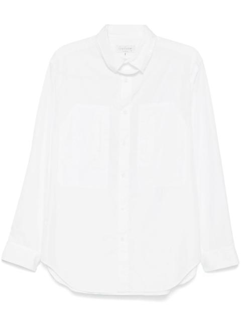 Yohji Yamamoto strap-detail shirt