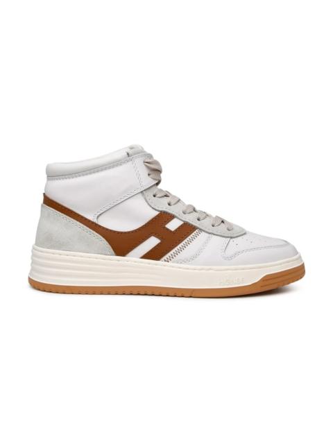 HOGAN WHITE LEATHER SNEAKER H630