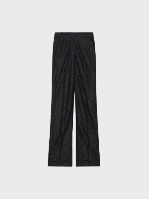 Theory Tailored Pant in Leopard Lace