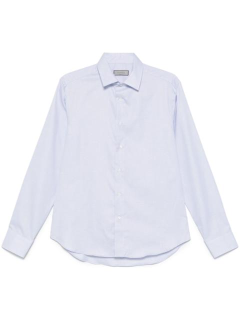 Canali micro check shirt