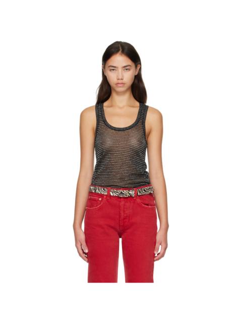 Isabel Marant Black Cevara Tank Top