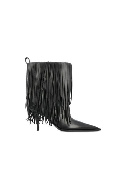 BALENCIAGA fringed-embellishment boots