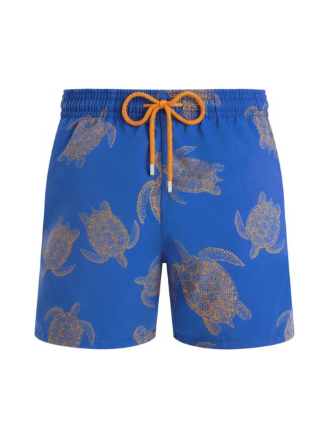 Vilebrequin Men's Tortues Galuchat Swim Shorts - Marrakech