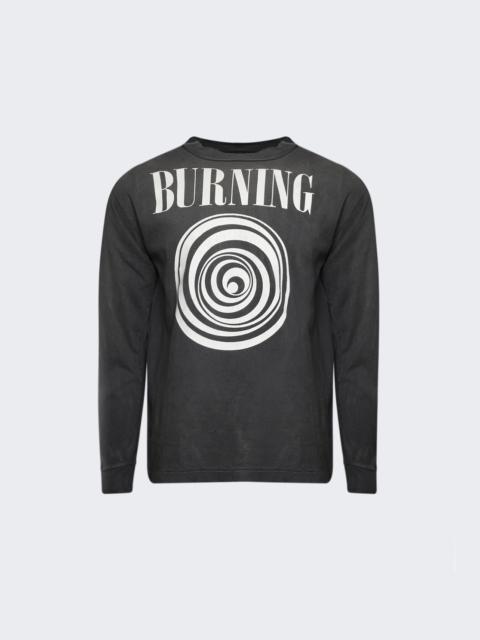 Burning Long Sleeve T-Shirt Black