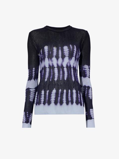 Proenza Schouler Viscose Knit Tie Dye Top