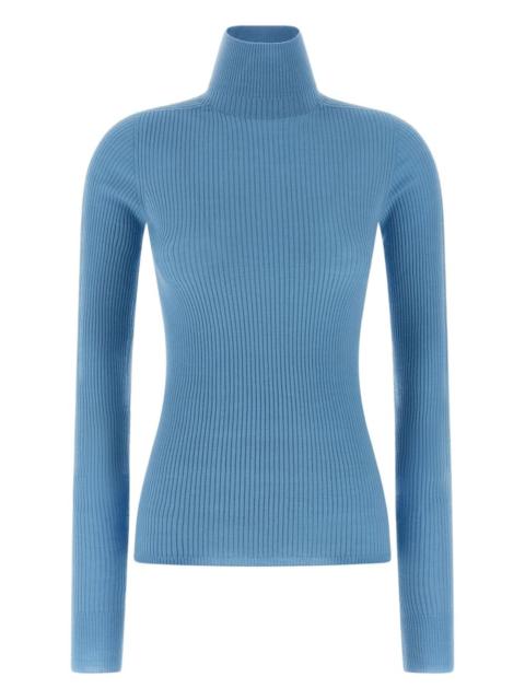 Sportmax ribbed-knit turtleneck top