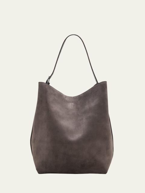 TOTEME Belted Tote Bag in Suede