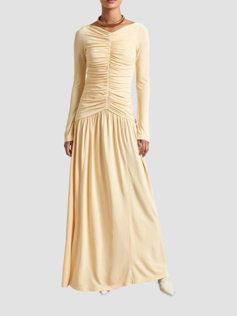 LA LIGNE Women's Rosalie Dress - Pale Yellow