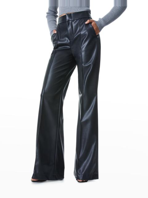 Dylan High-Waist Faux-Leather Pants