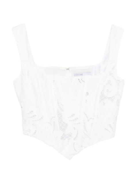 GIUSEPPE DI MORABITO Embroidered bustier