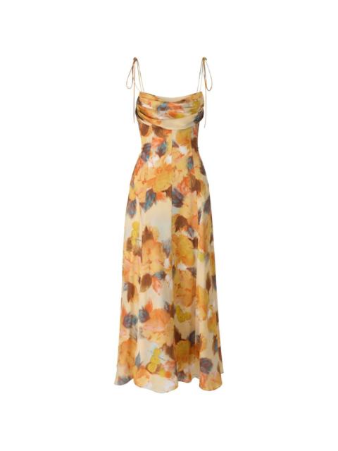 Cinq à Sept Betty floral-print maxi dress