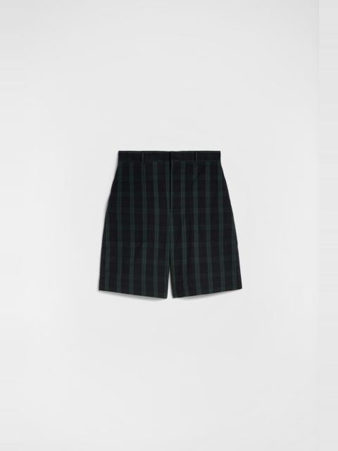 Jil Sander Technical Cotton Shorts