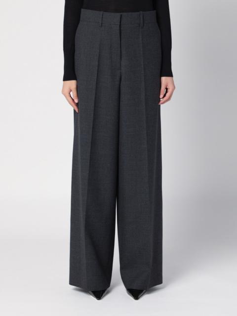 Givenchy Dark grey wool wide trousers