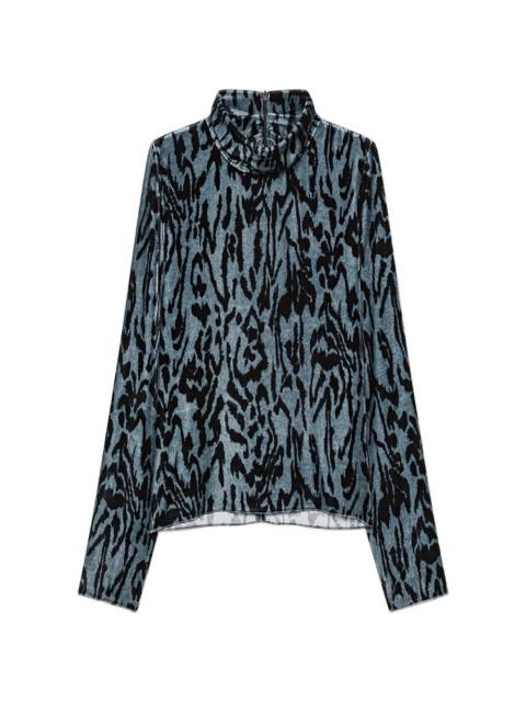 forte_forte moiré blouse