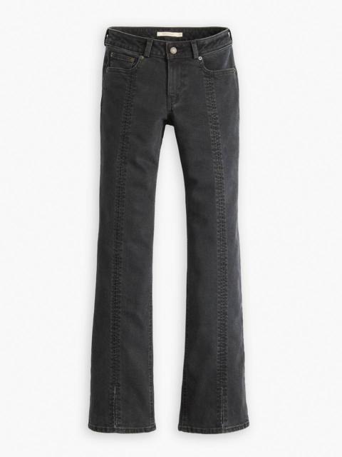 SEAMED SUPERLOW BOOTCUT WOMEN'S JEANS