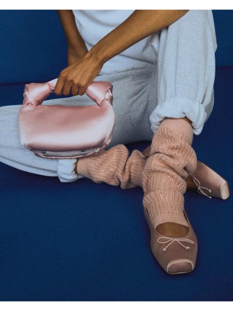 STEVE MADDEN ELEVE KNIT FLAT & LOVIE BAG BUNDLE
