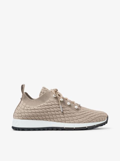 JIMMY CHOO Veles
Stone Textured Knit Trainers