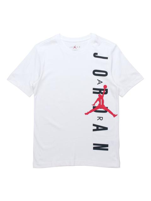 Air Jordan Flying Man Logo Short Sleeve White CW0393-100