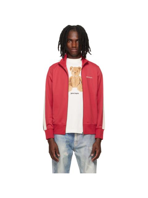 Palm Angels Red Classic Logo Track Jacket
