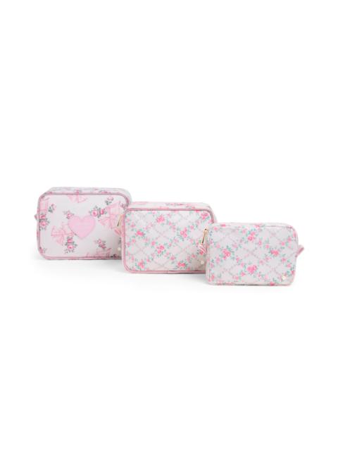 LoveShackFancy STATE x LoveShackFancy Travel Pouch Set