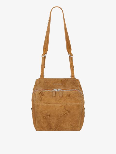 SMALL PANDORA BAG IN SUEDE LEATHER