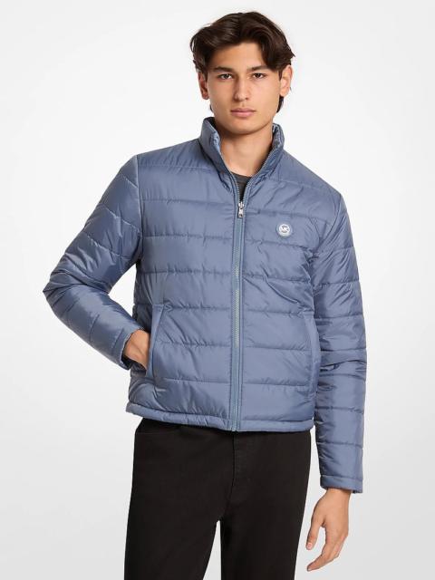 MICHAEL KORS Signature Logo Reversible Jacket