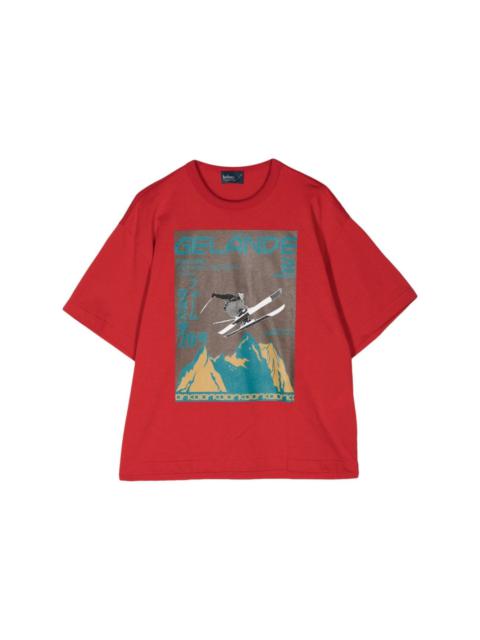 graphic-print cotton T-shirt