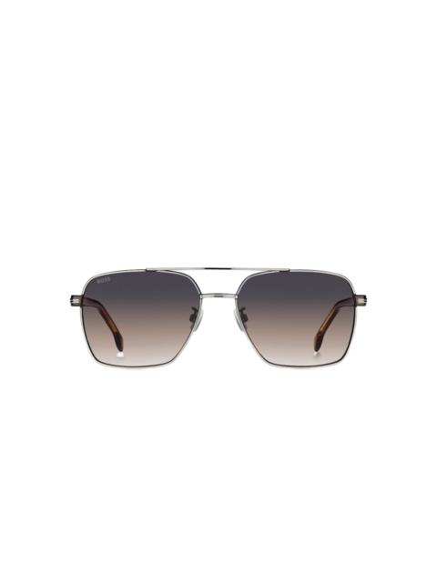 BOSS square sunglasses