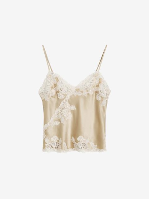 BY MALENE BIRGER By Malene Birger Madeleine Satin Top - Vanilla Cream