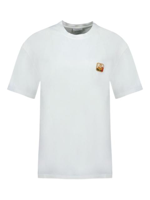 Isabel Marant Hugo logo-patch T-shirt
