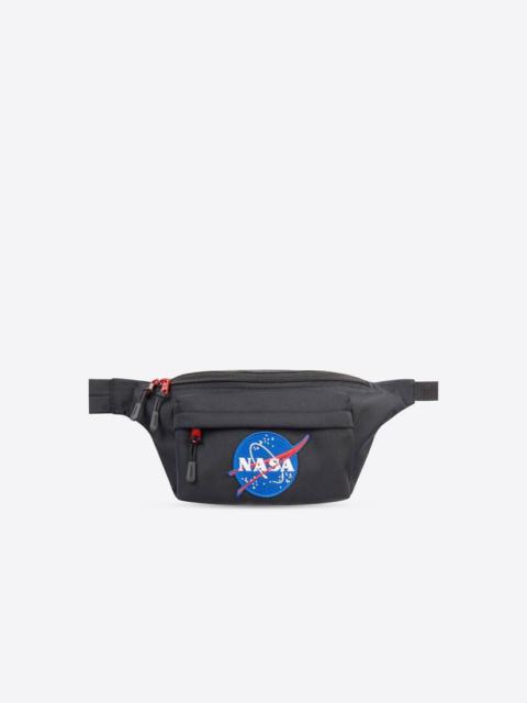 BALENCIAGA Men's Space Beltpack in Black