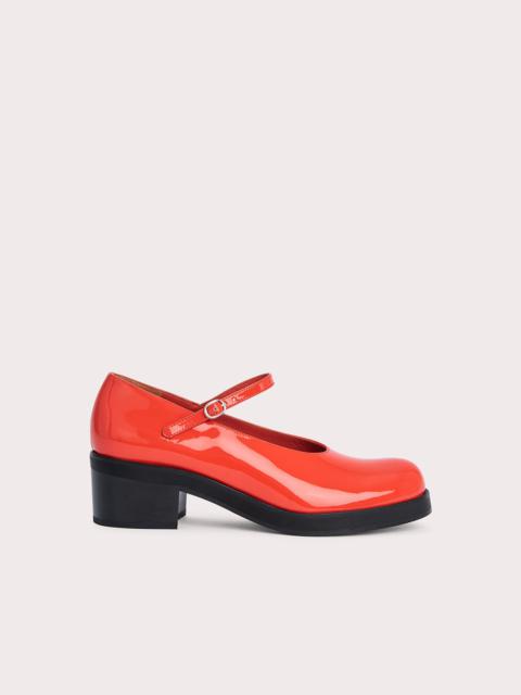 BY FAR Beth Flame Patent Leather