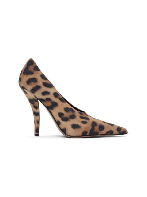 PARIS TEXAS Tan & Black Jessica Heels