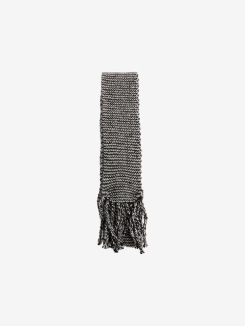 Ziggy Chen crochet fringed scarf