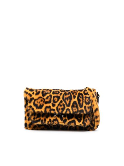 Marni leopard-print crossbody bag
