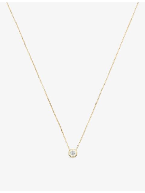 MISSOMA Lucy Williams Fine Diamond 14ct Yellow Gold And Lab Grown Diamond Pendant Necklace
